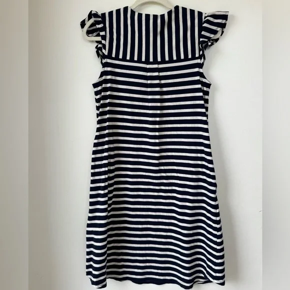 Monteau Black and White Striped Mini Dress - Picture 3 of 3